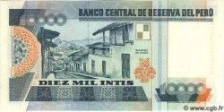 10000 Intis PERú  1988 P.140 FDC