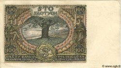 100 Zlotych POLONIA  1934 P.075 AU