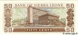 50 Cents SIERRA LEONA  1984 P.04e FDC