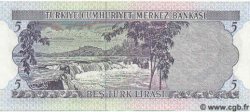 5 Lira TURKEY  1970 P.185 UNC