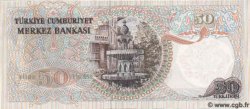 50 Lira TÜRKEI  1970 P.188 ST