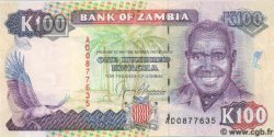 100 Kwacha ZAMBIA  1991 P.34 UNC