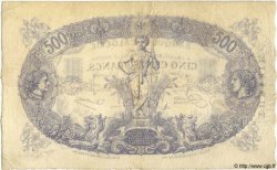 500 Francs TUNESIEN  1924 P.05b fSS to SS