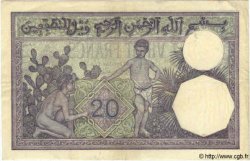 20 Francs TUNISIA  1939 P.06b BB
