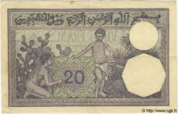 20 Francs TUNESIEN  1939 P.06b fVZ
