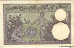 20 Francs TUNESIEN  1941 P.06b fVZ