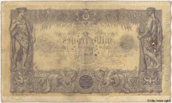 1000 Francs TUNISIA  1918 P.07a F