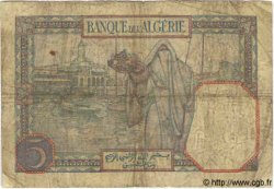 5 Francs TUNESIEN  1932 P.08a SGE