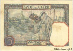 5 Francs TUNESIEN  1933 P.08a VZ+