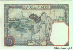 5 Francs TUNISIA  1941 P.08b UNC-