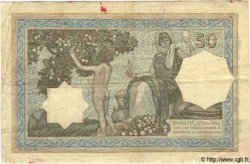 50 Francs TUNISIA  1936 P.09 F