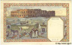 50 Francs TUNISIA  1939 P.12a SPL