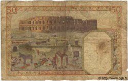 50 Francs TUNISIA  1942 P.12a q.B