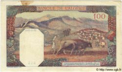 100 Francs TUNISIA  1941 P.13a VF+