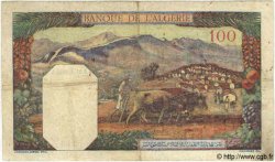 100 Francs TUNISIA  1942 P.13b MB