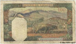 100 Francs TUNESIEN  1942 P.13b fS