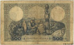500 Francs TUNISIA  1942 P.14 B