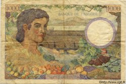 1000 Francs TUNESIEN  1942 P.20a S