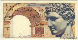 100 Francs TUNISIA  1947 P.24 XF