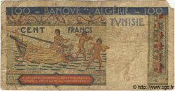 100 Francs TUNISIA  1948 P.24 B