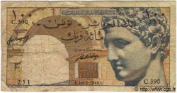 100 Francs TUNESIEN  1948 P.24 fS