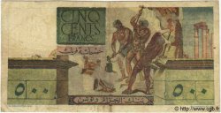 500 Francs TUNISIA  1950 P.28 VG