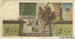 500 Francs TUNISIA  1952 P.28 q.BB