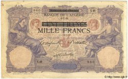 1000 Francs sur 100 Francs TUNISIA  1892 P.31 BB