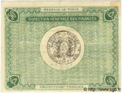 50 Centimes TUNISIA  1918 P.32c VF+