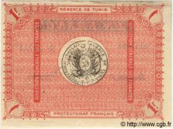 1 Franc TUNISIA  1918 P.36e SPL