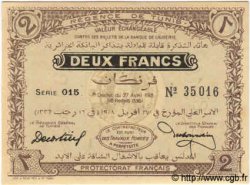2 Francs TUNISIE  1918 P.37c NEUF