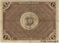 2 Francs TUNISIA  1919 P.47a MB a BB