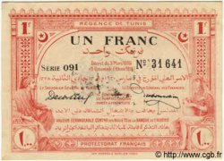1 Franc TúNEZ  1920 P.49 SC+