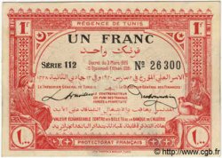 1 Franc TUNISIE  1920 P.49
