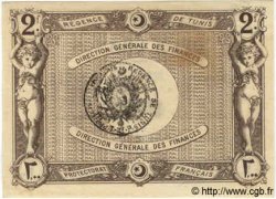 2 Francs TUNISIA  1920 P.50 AU