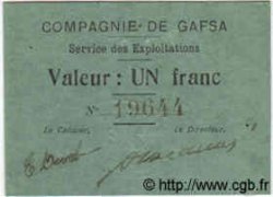 1 Franc TUNISIE  1918 P.--