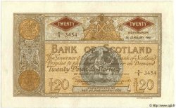 20 Pounds SCOTLAND  1951 P.094c XF+