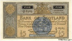 5 Pounds SCOTLAND  1955 P.099a q.FDC