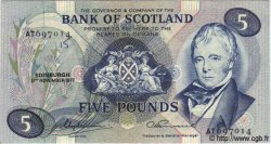 5 Pounds SCOTLAND  1977 P.112c EBC