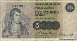 5 Pounds SCOTLAND  1982 P.212a BC