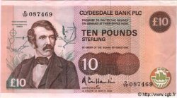 10 Pounds SCOTLAND  1990 P.214 EBC+
