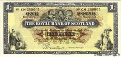 1 Pound SCOTLAND  1966 P.325b ST