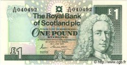 1 Pound SCOTLAND  1989 P.351a FDC