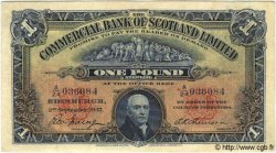 1 Pound SCOTLAND  1937 PS.331a BB