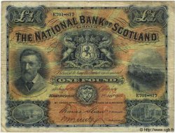 1 Pound SCOTLAND  1907 PS.560 F
