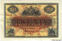 20 Pounds SCOTLAND  1947 PS.813c XF+