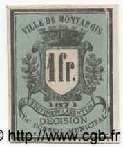 1 Franc FRANCE régionalisme et divers  1871 BPM.040.02 SUP