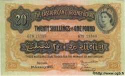 20 Shillings Ou 1 Pound AFRICA DI L