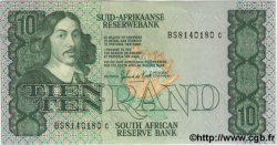 10 Rand SOUTH AFRICA  1982 P.120d AU