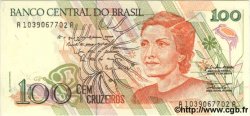 100 Cruzeiros BRAZIL  1990 P.228 UNC
